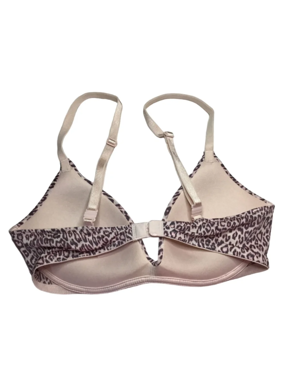 Women's Victoria's Secret 32A Beige Brown Leopard Print Bra